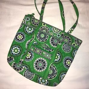 Vera Bradley small Vera tote bag